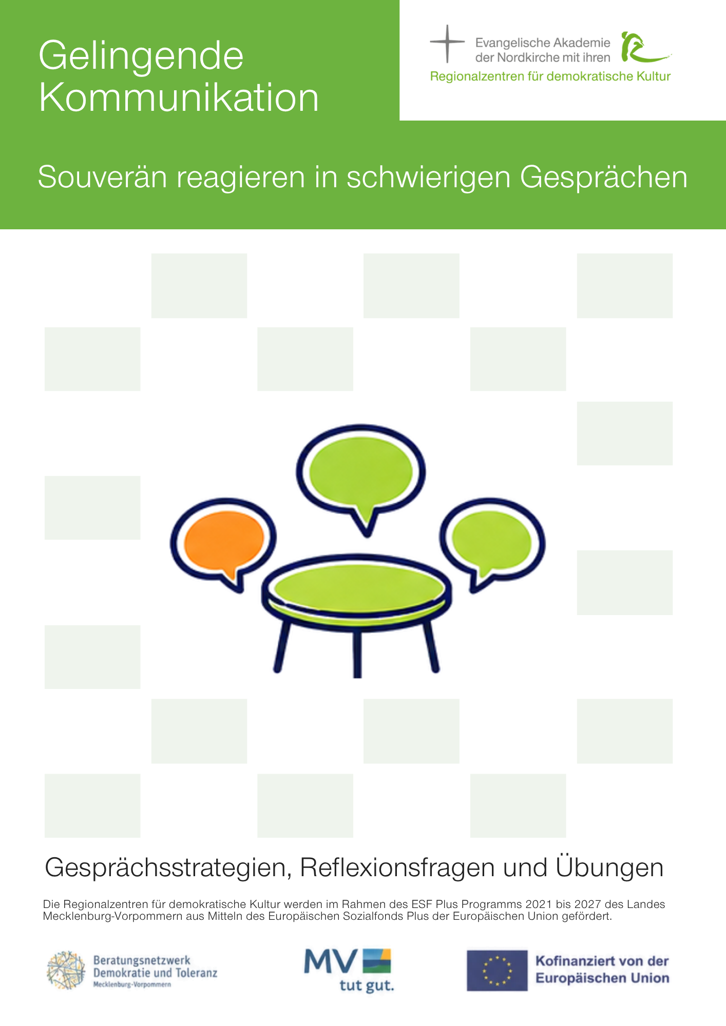 Titelbild des Handouts Gelingende Kommunikation &ndash; Souver&auml;n reagieren in schwierigen Gespr&auml;chen